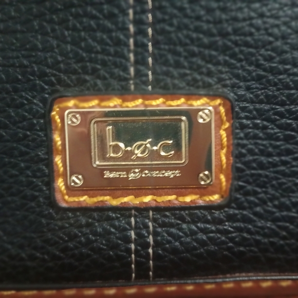 b.o.c. Black and Brown Shoulder Bag - Picture 2 of 4